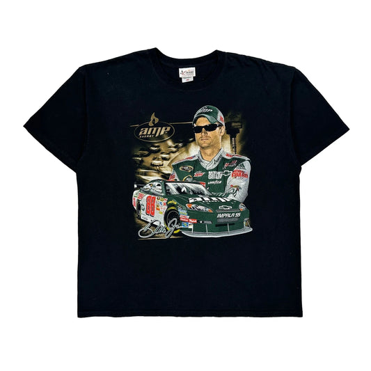 Amp Energy Chase Authentics Nascar T-Shirt - 2XL Black Cotton