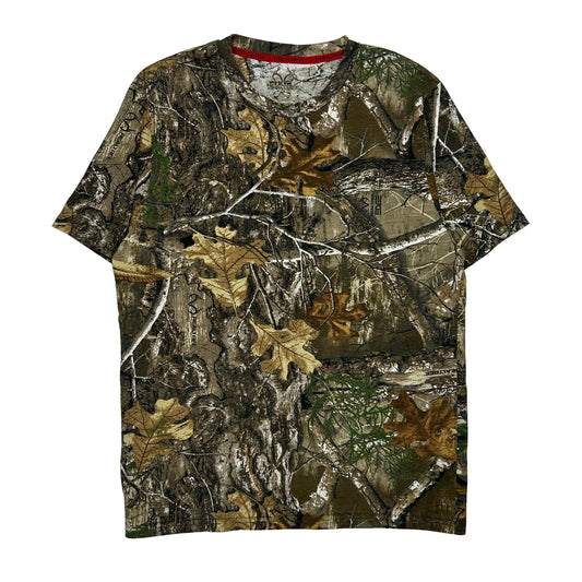 Vintage Realtree Camo T-Shirt - Medium Brown Cotton