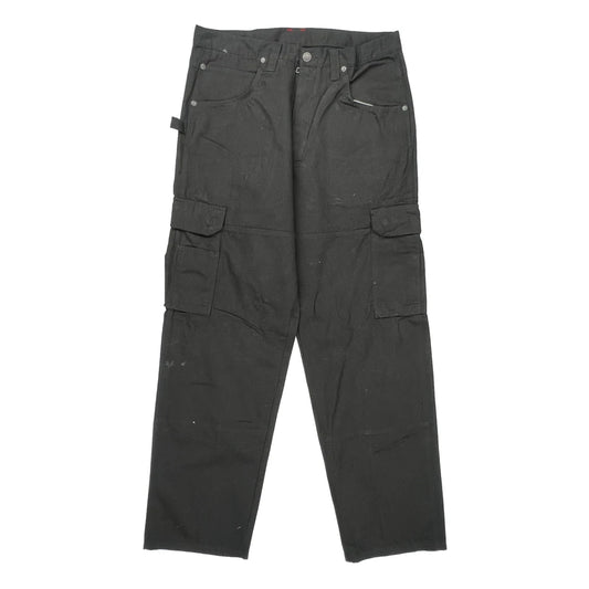 Unbranded Cargo Trousers - 34W 30L Black Cotton