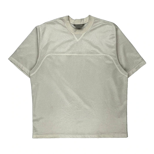 Vintage Nike T-Shirt - XL White Polyester