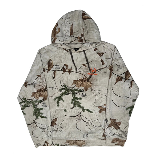 Xtra Realtree Camo Hoodie - XL Beige Cotton Blend