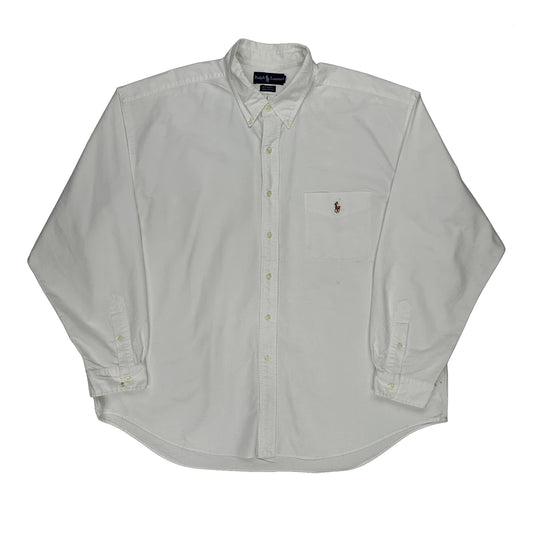Ralph Lauren Shirt - 2XL White Cotton