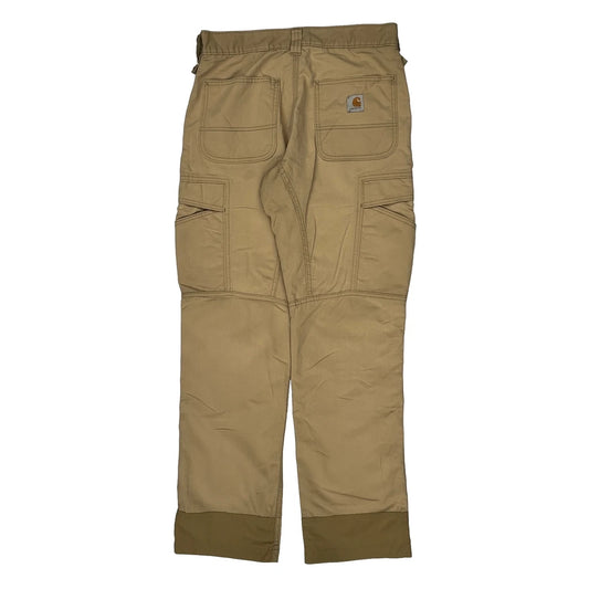 Vintage Carhartt Cargo Trousers - 30W 31L Beige Cotton