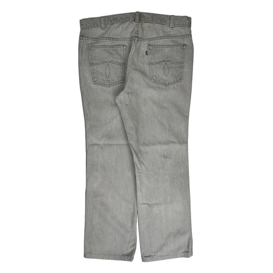 Vintage Levis Boot Cut Jeans - 35W 28L Grey Denim