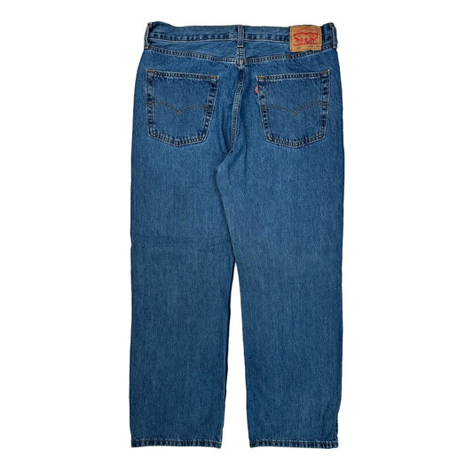 Levis Jeans - 33W 31L Blue Cotton