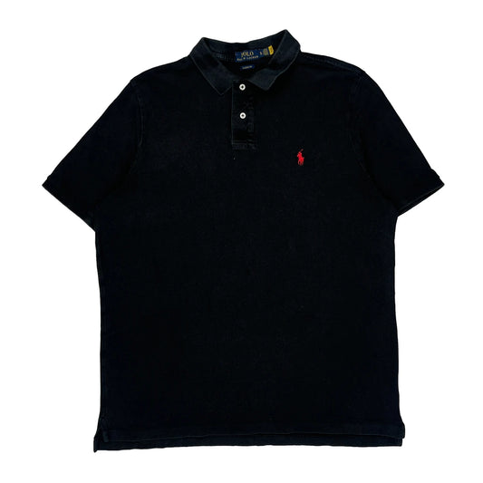 Ralph Lauren Polo Shirt - XL Black Cotton