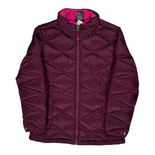 The North Face Puffer - XL Burgundy Nylon