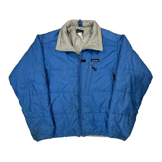 Patagonia Reversible Puffer - Large Blue Polyester