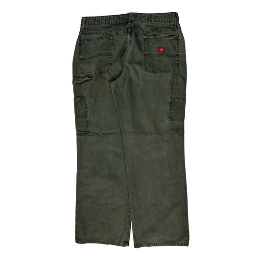 Vintage Dickies Cargo Trousers - 33W 31L Khaki Cotton