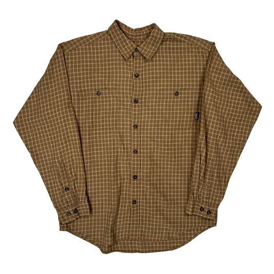 Patagonia Checked Shirt - Medium Brown Cotton
