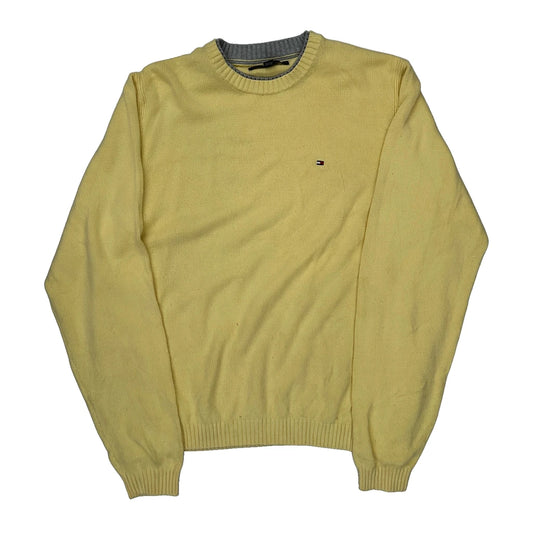 Tommy Hilfiger Jumper - Large Yellow Cotton