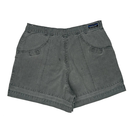 Patagonia Denim Shorts - 30W 5L Grey Cotton