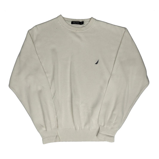 Nautica Jumper - Large Cream Knitted