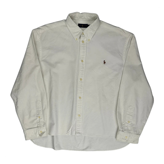 Ralph Lauren Shirt - Large Cream Cotton