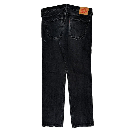 501 Levis Jeans - 35W 31L Black Denim
