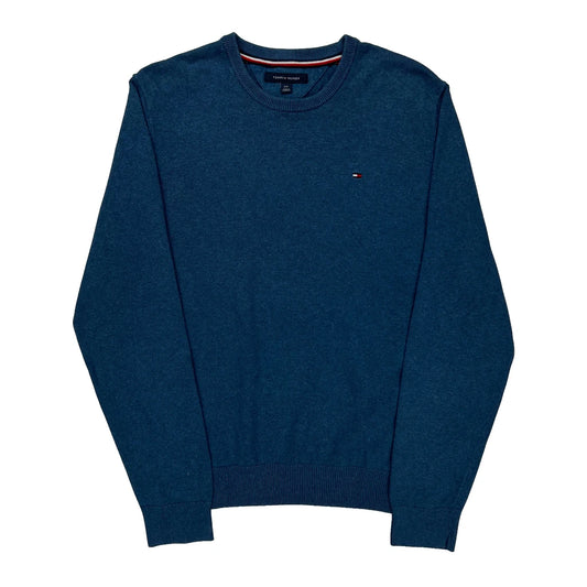 Tommy Hilfiger Jumper - Large Blue Cotton