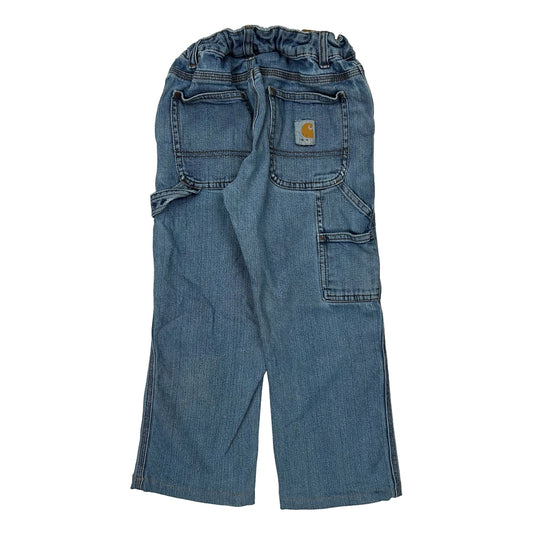Age 8 Carhartt Carpenter Jeans - Medium Blue Cotton