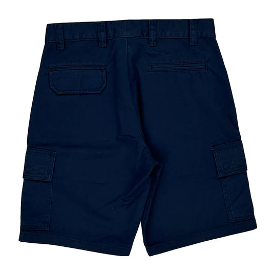 Hammill Cargo Shorts - 30″ Waist Navy Polyester Blend