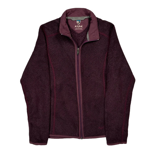 Kuhl Fleece Jacket - Small Purple Polyester