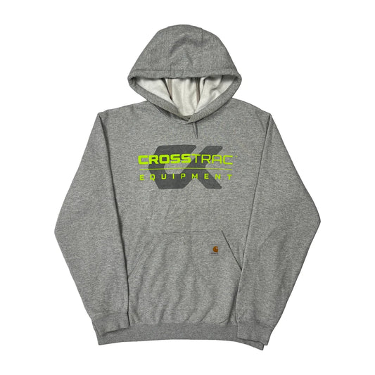 Vintage Crosstrac Equipment Carhartt Hoodie - Large Grey Cotton