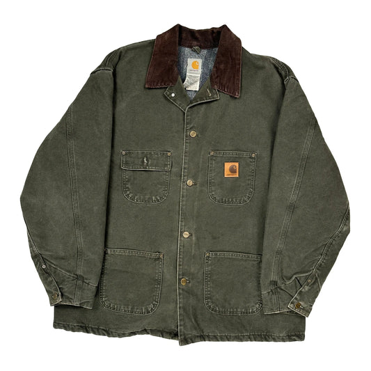 Carhartt Chore Jacket - XL Green Cotton