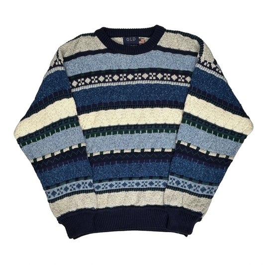 Old Glory Jumper - Large Blue Cotton