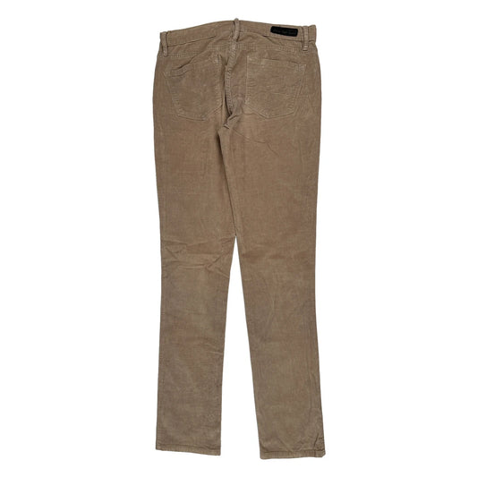 Calvin Klein Jeans Cord Trousers - 29″ Waist Beige Corduroy