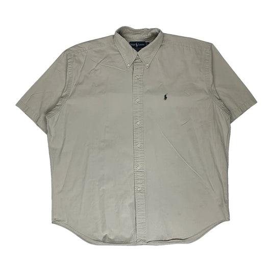 Blake Ralph Lauren Shirt - XL Beige Cotton