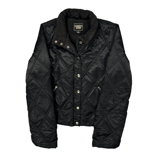 Guess Jacket - Small Black Polyester