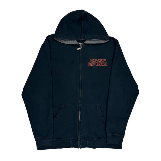 Motorcycles Harley Davidson Graphic Hoodie - XL Black Cotton