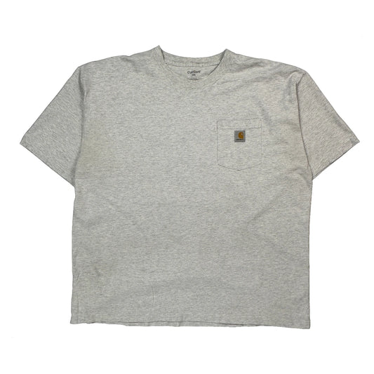 Carhartt T-Shirt - 2XL Grey Cotton