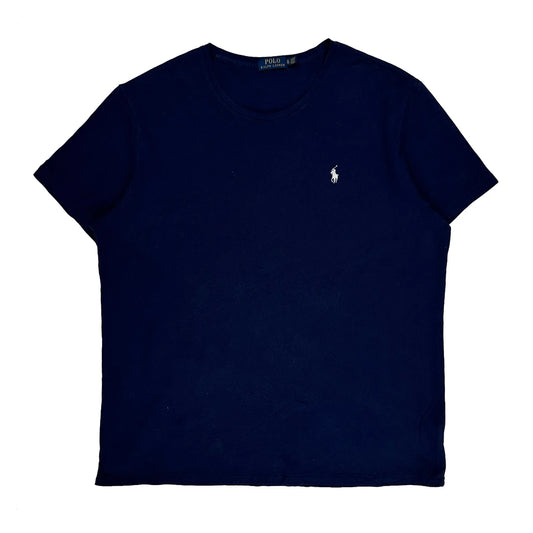 Vintage Polo By Ralph Lauren T-Shirt - XL Navy Cotton