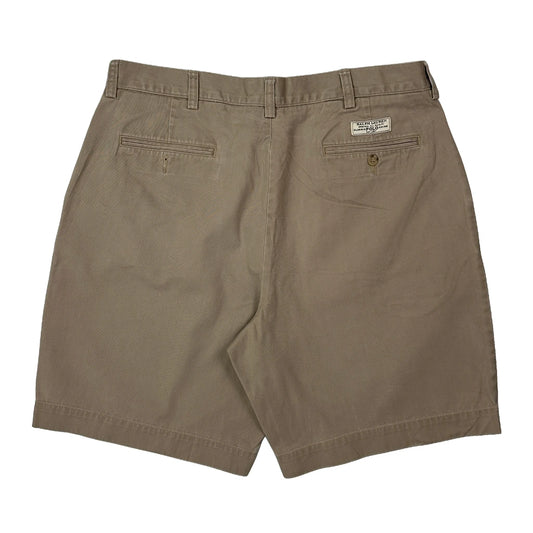 Vintage Polo By Ralph Lauren Chino Shorts - 34W 9L Beige Cotton