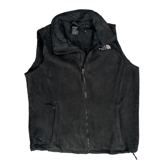 Vintage The North Face Fleece Jacket - Large Black Polyester