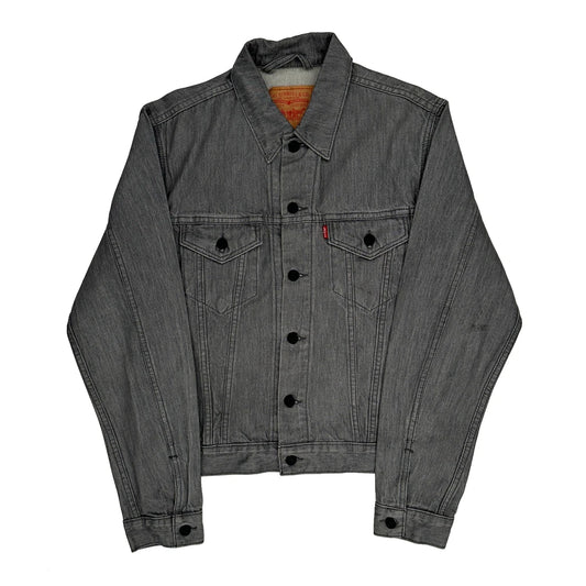 Levis Denim Jacket - Large Grey Denim