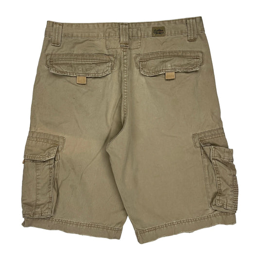 Levis Cargo Shorts - 34W 11L Beige Cotton