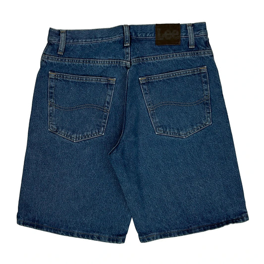 Lee Denim Shorts - 31W 10L Blue Denim
