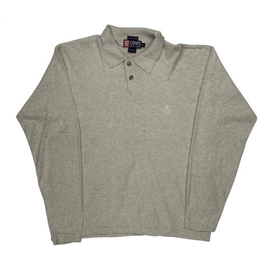 Vintage Chaps Ralph Lauren Jumper - Medium Beige Cotton