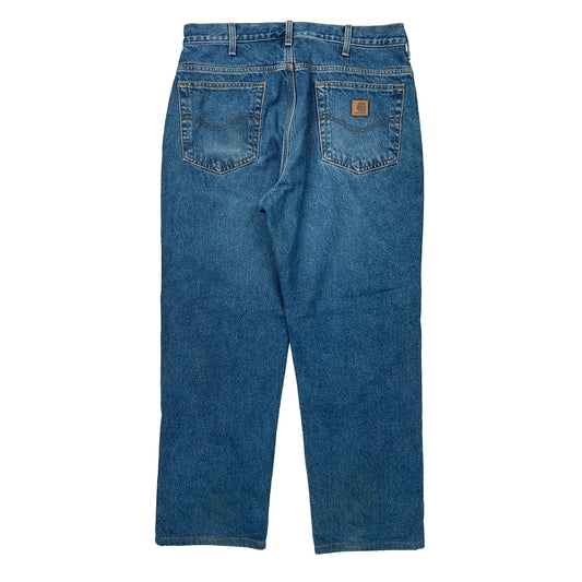 Carhartt Jeans - 34W 30L Blue Denim