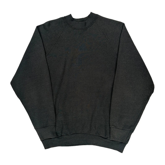 Made In USA 90S Blank Fruit Of The Loom Sweatshirt - XL Grey Cotton Blend