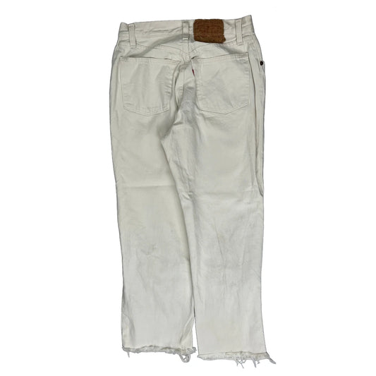 Vintage Levis Jeans - 27W 23L White Denim