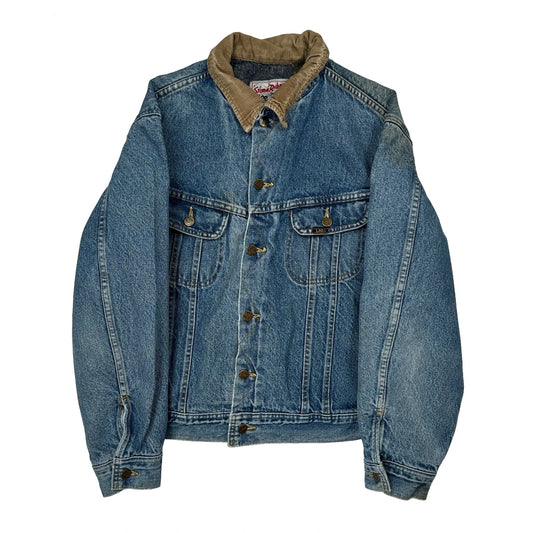 Lee Stormrider Denim Jacket - Large Blue Denim