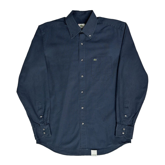 Lacoste Shirt - Large Blue Cotton