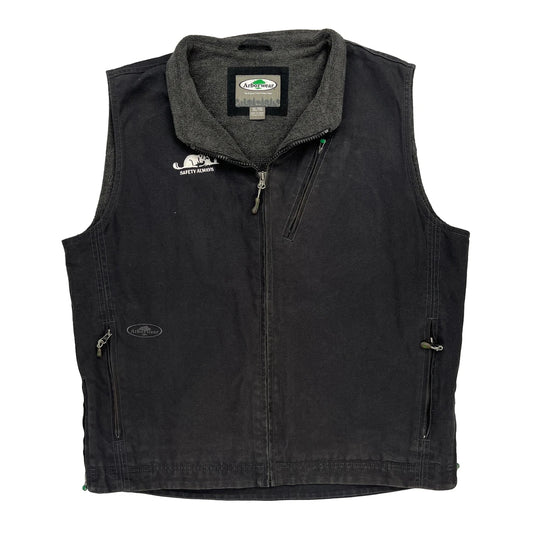 Arborwear Workwear Gilet - XL Black Cotton