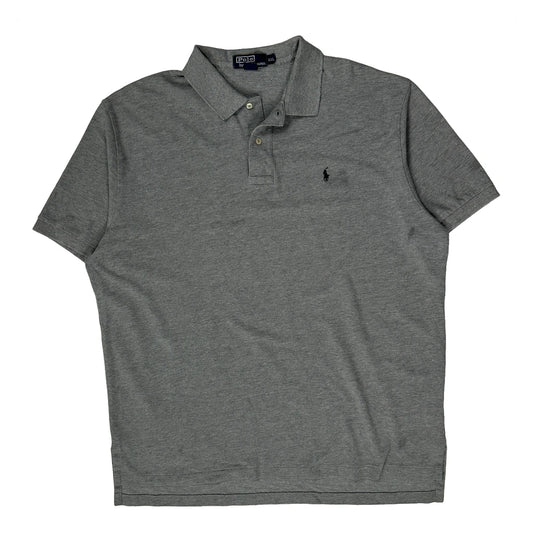 Polo By Ralph Lauren Polo Shirt - 2XL Grey Cotton