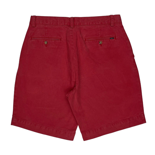 Polo By Ralph Lauren Chino Shorts - 31W 7L Red Cotton