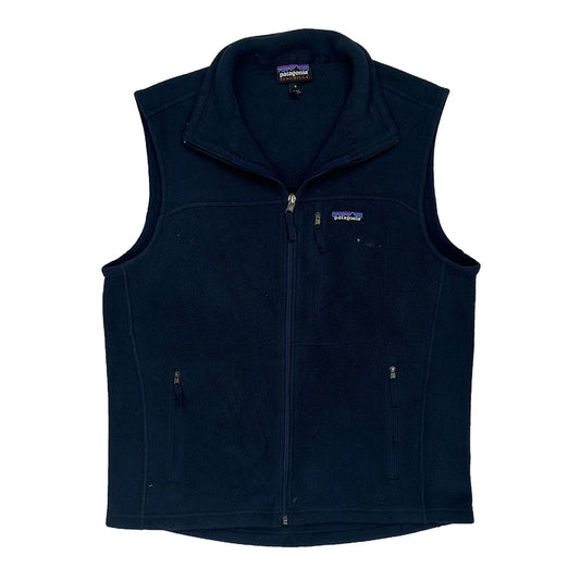 Vintage Synchilla Patagonia Gilet - Medium Navy Polyester