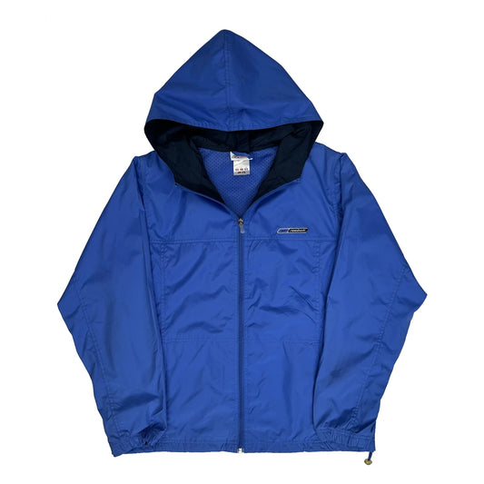 Reebok Windbreaker - Medium Blue Nylon