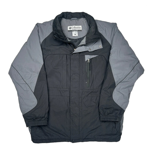 Columbia Ski Jacket - Large Black Polyester