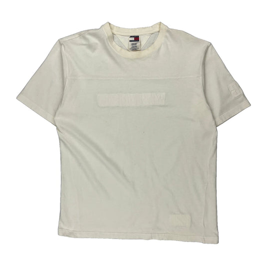 Tommy Jeans T-Shirt - XL Cream Cotton